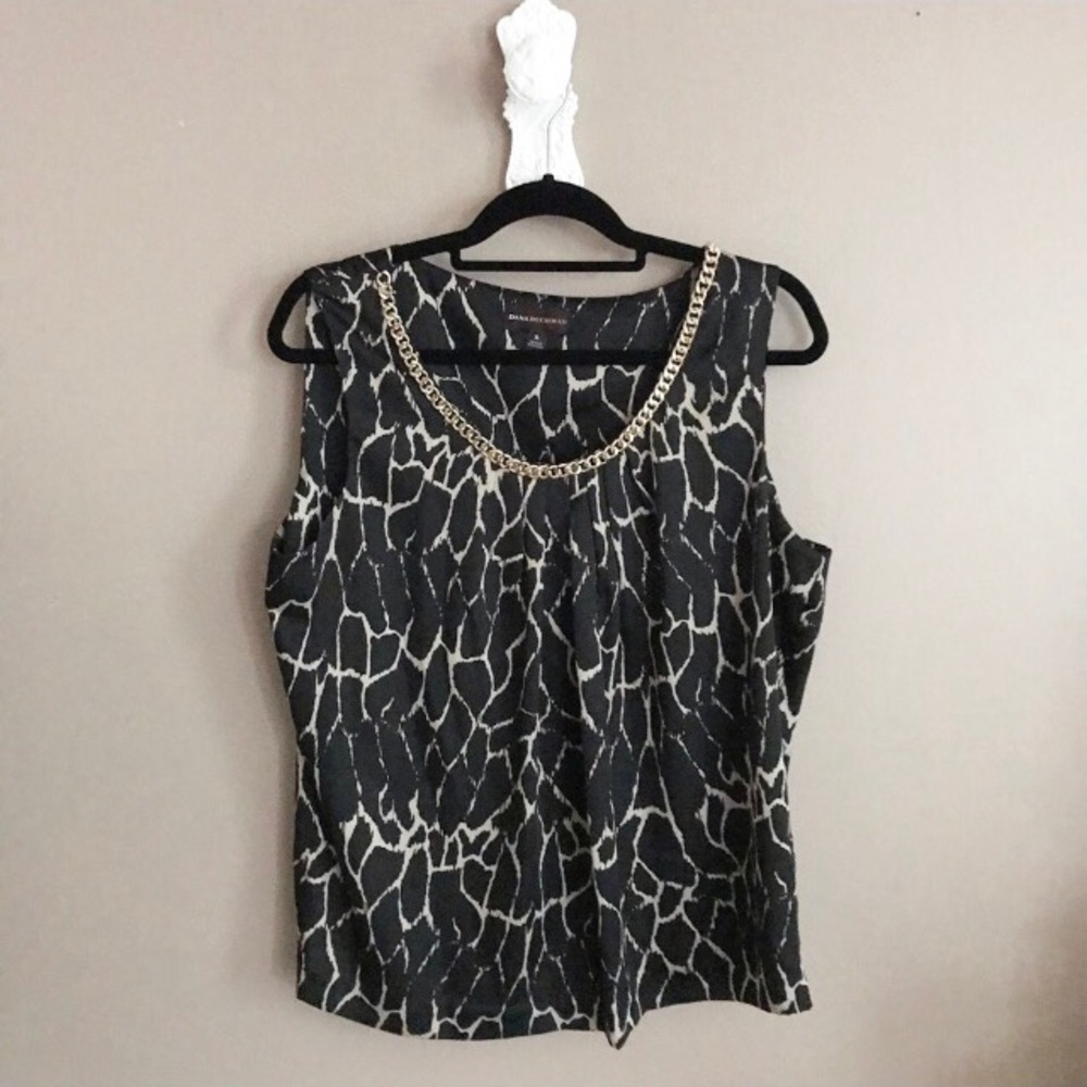 Snake print tank